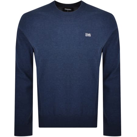 Product Image for DSQUARED2 Crew Neck Sweatshirt Navy