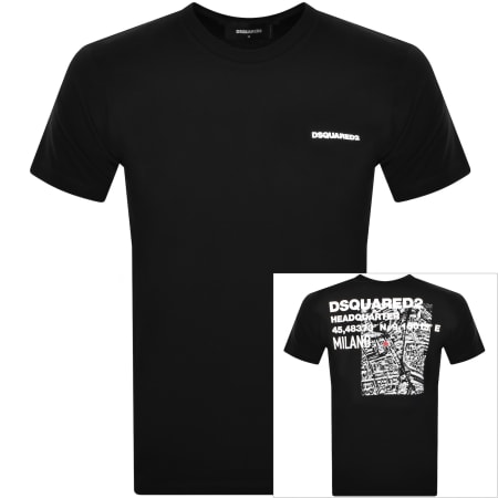 Product Image for DSQUARED2 Logo T Shirt Black