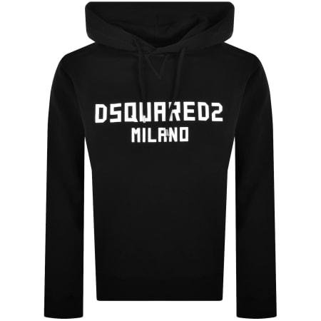 Product Image for DSQUARED2 Cool Fit Milano Hoodie Black