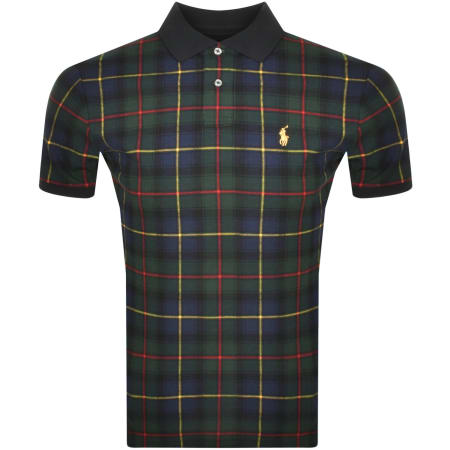Product Image for Ralph Lauren Tartan Polo T Shirt Green