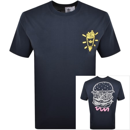 Product Image for adidas Originals T Shirt Navy