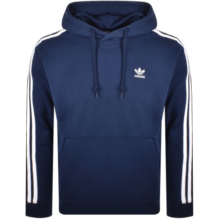 Product Image for adidas Originals Three Stripes Hoodie Navy