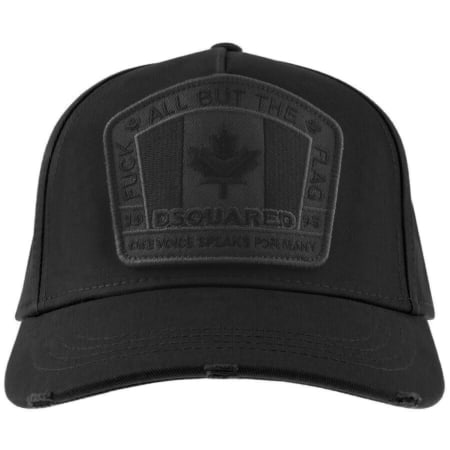 Product Image for DSQUARED2 Canada Patch Baseball Cap Black