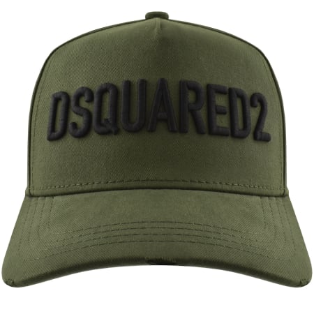 Product Image for DSQUARED2 Logo Baseball Cap Green