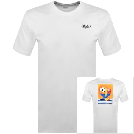 Product Image for adidas Sportswear Bowl T Shirt White