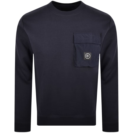 Product Image for Marshall Artist Nevado Crew Neck Sweatshirt Navy