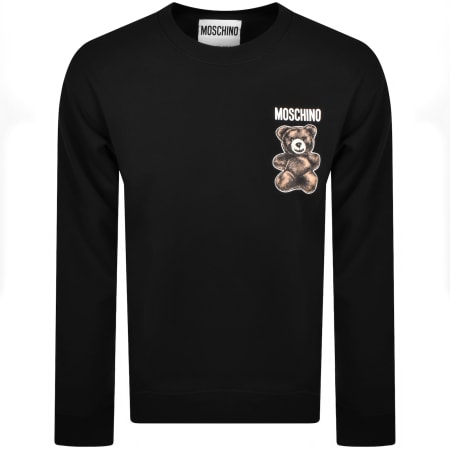 Product Image for Moschino Bear Logo Sweatshirt Black