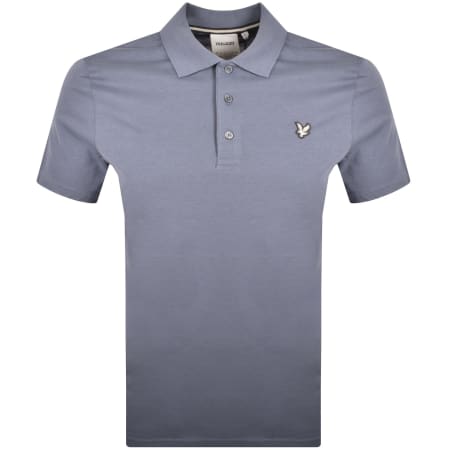Product Image for Lyle And Scott Cotton Polo T Shirt Blue