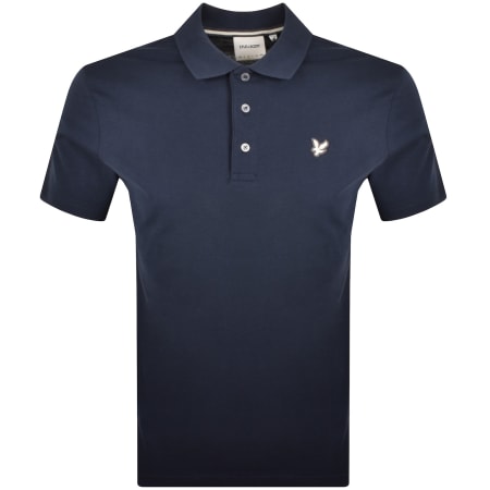 Product Image for Lyle And Scott Cotton Polo T Shirt Navy