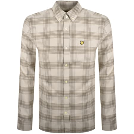 Product Image for Lyle And Scott Check Flannel Shirt Brown
