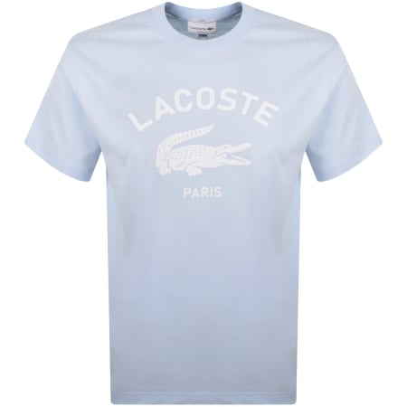 Product Image for Lacoste Paris Logo T Shirt Blue