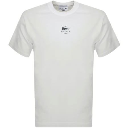 Product Image for Lacoste Paris Logo T Shirt White