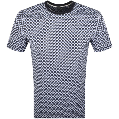 Product Image for Ted Baker Oanez Printed T Shirt Blue