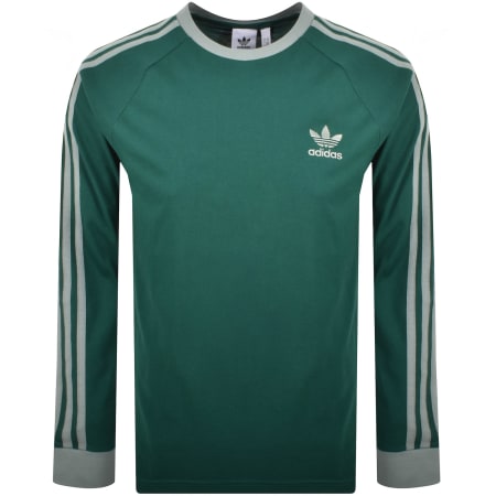Product Image for adidas Originals 3 Stripes T Shirt Green