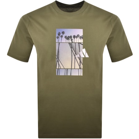 Product Image for adidas Sportswear Lens Loose Fit T Shirt Green