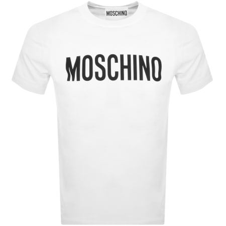 Product Image for Moschino Logo T Shirt White