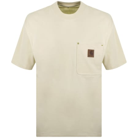 Product Image for Carhartt WIP Eldon Pocket T Shirt Cream
