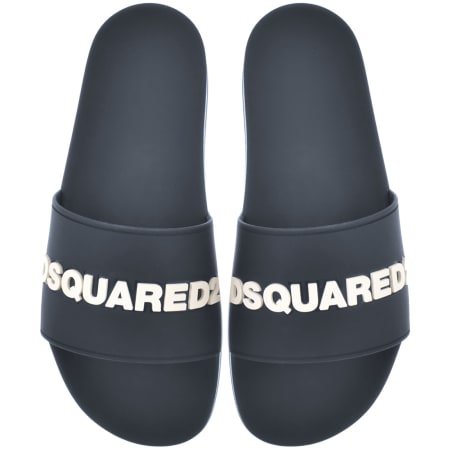 Product Image for DSQUARED2 Logo Sliders Night Blue