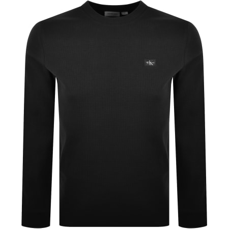 Product Image for Calvin Klein Jeans Waffle T Shirt Black