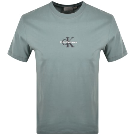 Product Image for Calvin Klein Jeans Monologo T Shirt Blue