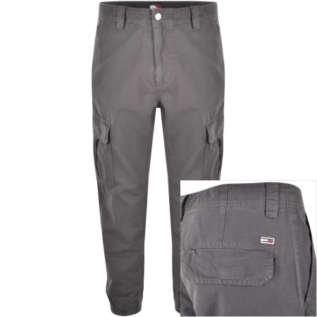 Product Image for Tommy Jeans Ryan Ripstop Cargo Trousers Grey