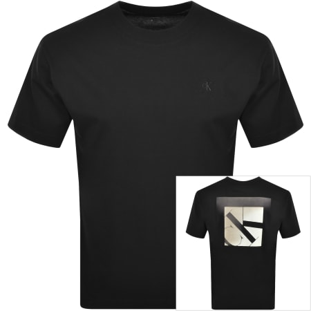 Product Image for Calvin Klein Jeans Layered Logo T Shirt Black