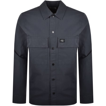 Product Image for Calvin Klein Jeans Cargo Overshirt Jacket Navy