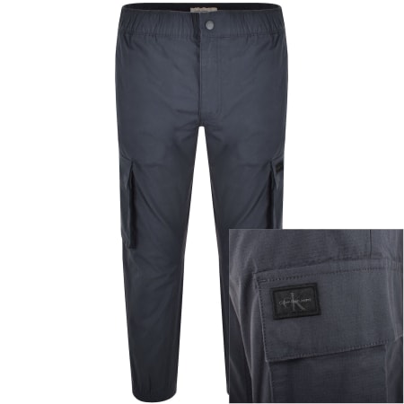 Product Image for Calvin Klein Jeans Skinny Cargo Trousers Navy
