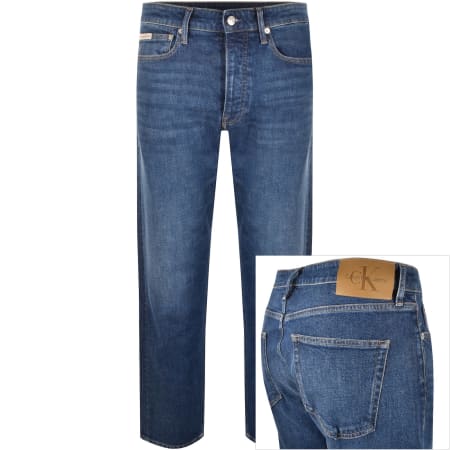 Product Image for Calvin Klein Jeans Standard Straight Jeans Blue