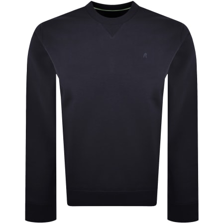 Product Image for Replay Crew Neck Sweatshirt Navy