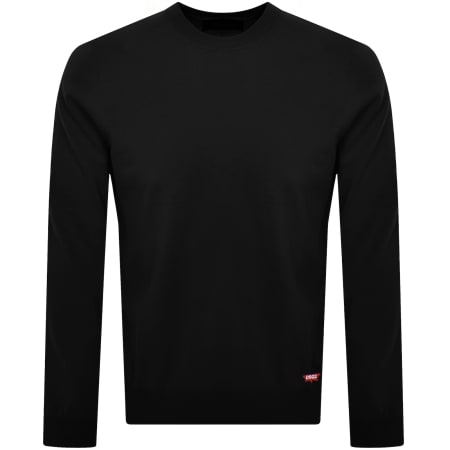 Product Image for DSQUARED2 Crew Neck Knit Jumper Black