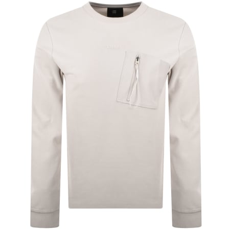 Product Image for G-Star Tweeter Pocket T Shirt Whitebait