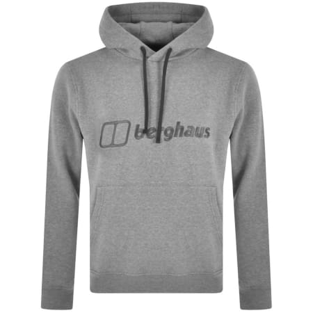 Product Image for Berghaus Logo Hoodie Dark Grey