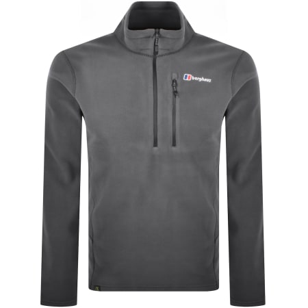 Product Image for Berghaus Prism Micro Half Zip Sweatshirt Grey