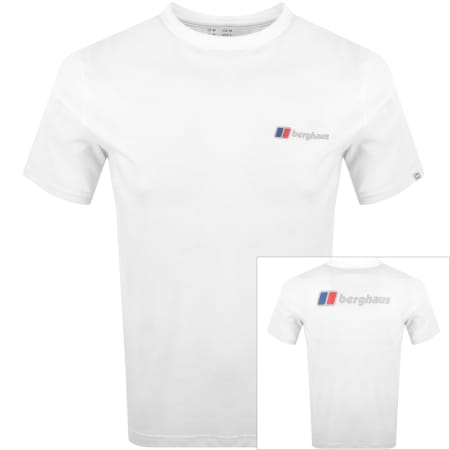 Product Image for Berghaus Front And Back Logo T Shirt White
