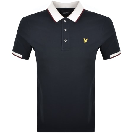 Product Image for Lyle And Scott Half Tipped Polo Navy