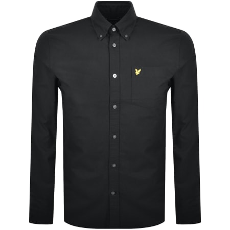 Product Image for Lyle And Scott Oxford Long Sleeve Shirt Black