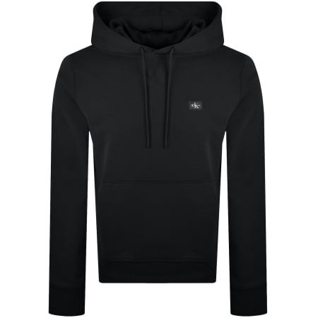Product Image for Calvin Klein Jeans Woven Label Hoodie Black