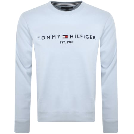 Product Image for Tommy Hilfiger Logo Sweatshirt Blue