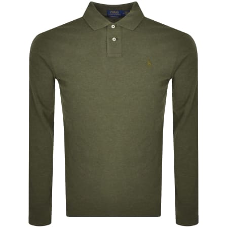 Product Image for Ralph Lauren Slim Fit Polo T Shirt Green