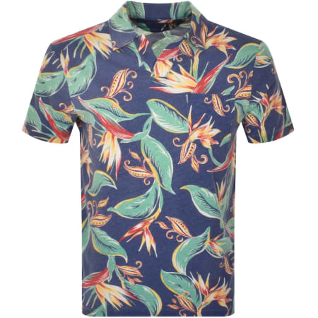 Product Image for Ralph Lauren Casual Patterned Polo T Shirt Blue
