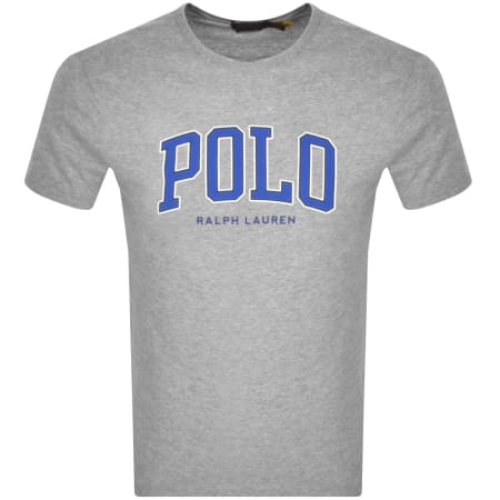 Product Image for Ralph Lauren Slim Fit Logo T Shirt Grey