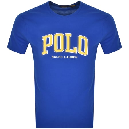Product Image for Ralph Lauren Slim Fit Logo T Shirt Blue