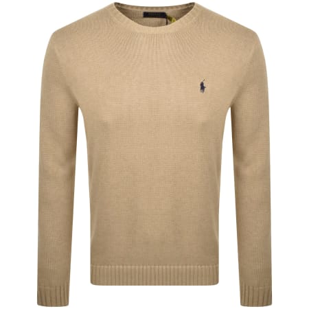 Product Image for Ralph Lauren Crew Neck Knit Jumper Beige