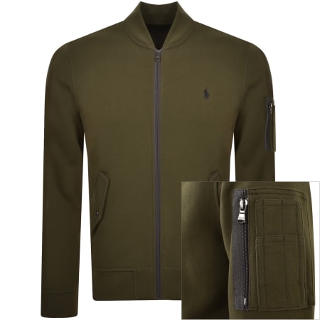 Product Image for Ralph Lauren Full Zip Sweatshirt Green