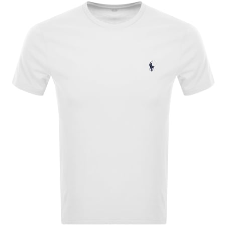 Product Image for Ralph Lauren Crew Neck Slim Fit T Shirt White