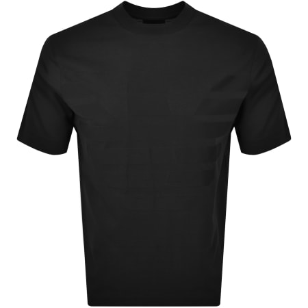 Product Image for Emporio Armani Short Sleeve Logo T Shirt Black