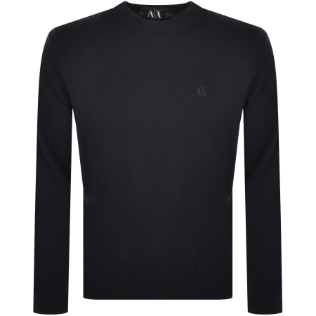 Product Image for Armani Exchange Knit Jumper Deep Navy