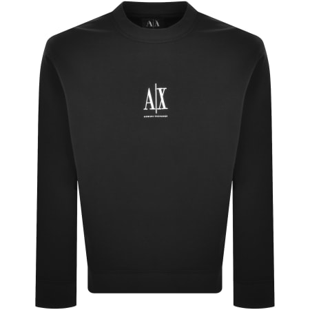 Product Image for Armani Exchange Logo Sweatshirt Black
