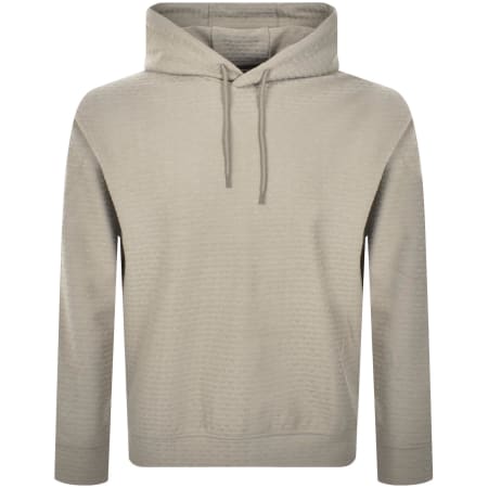 Product Image for Emporio Armani Logo Hoodie Brown